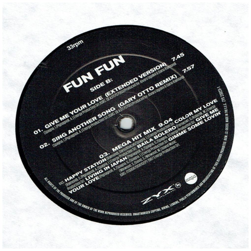 FUN FUN - GREATEST HITS & REMIXES | VINILO