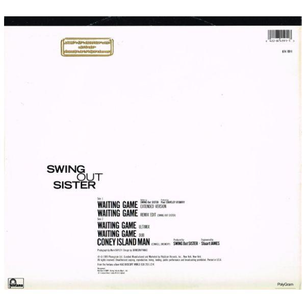 SWING OUT SISTER - WAITING GAME | 12" MAXI SINGLE USADO