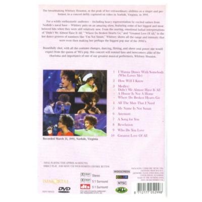 WHITNEY HOUSTON - SONG FOR YOU LIVE | DVD