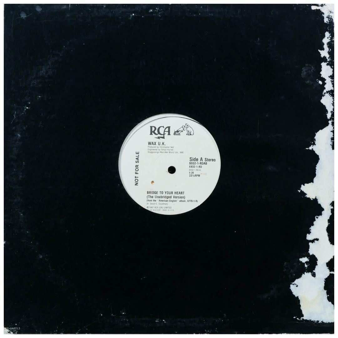WAX - BRIDGE TO YOUR HEART | 12" MAXI SINGLE USADO