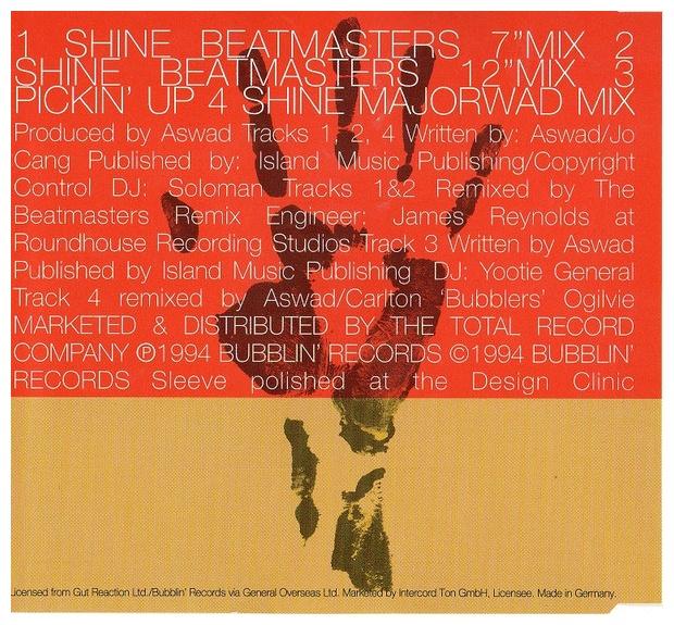 ASWAD - SHINE | CD SINGLE USADO