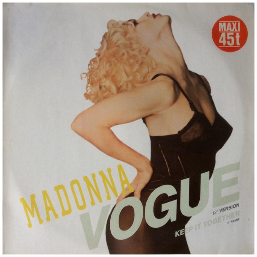 MADONNA - VOGUE | 12'' MAXI SINGLE USADO
