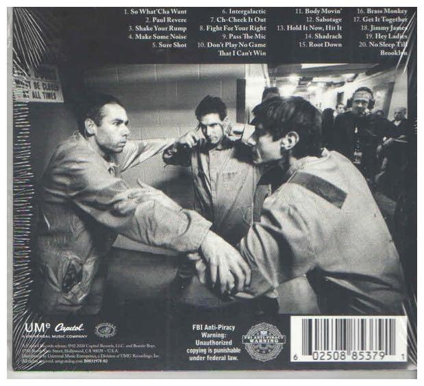 BEASTIE BOYS - BEASTIE BOYS MUSIC: BEST OF | CD