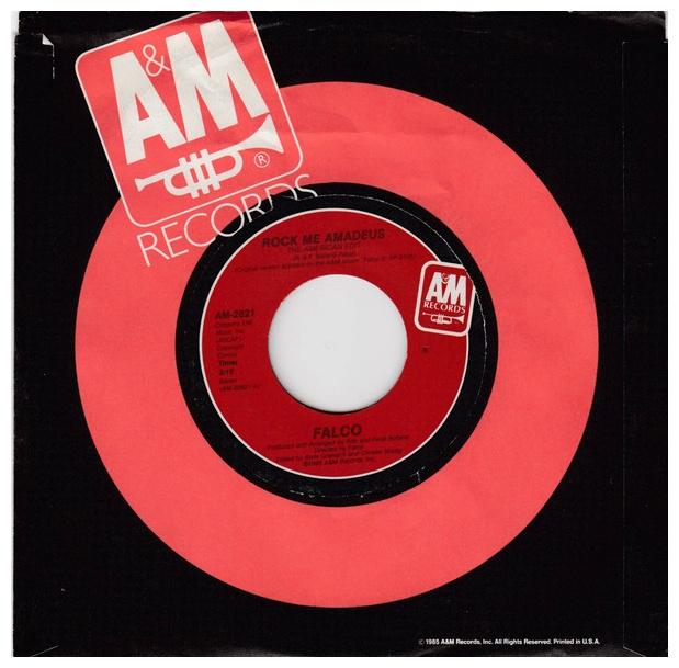 FALCO - ROCK ME AMADEUS | 7" SINGLE USADO