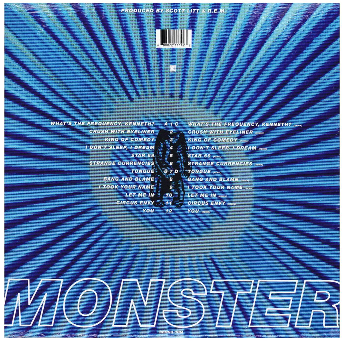 R.E.M. - MONSTER (25TH ANNIVERSARY)(2LP) | VINILO