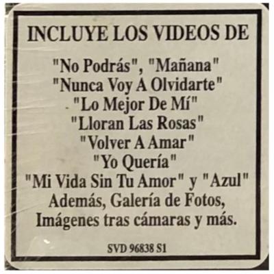 CHRISTIAN CASTRO - NUNCA VOY A OLVIDARTE LOS EXITOS | DVD