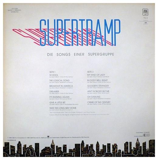SUPERTRAMP - DIE SONGS EINER SUPERGRUPPE: THE HITS | VINILO USADO