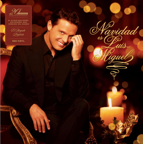 (PREVENTA) LUIS MIGUEL - NAVIDADES (20 ANIVERARIO) (RED VINYL) (MADE IN USA) | VINILO