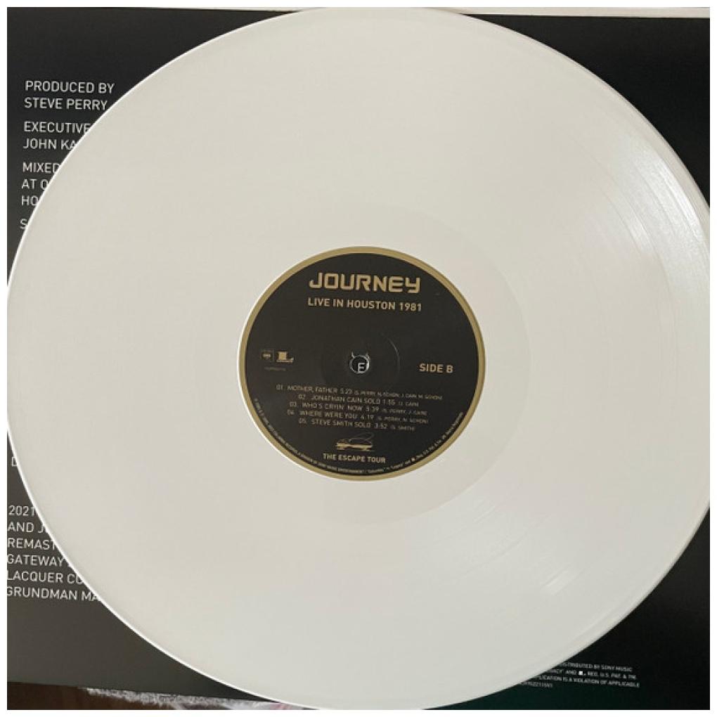 JOURNEY - LIVE IN HOUSTON 1981: ESCAPE TOUR (2LP) | VINILO