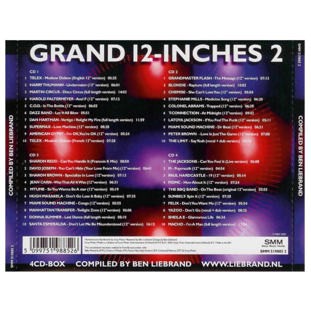 GRAND 12 INCHES - GRAND 12 INCHES VOL. 2 (4CD) | CD
