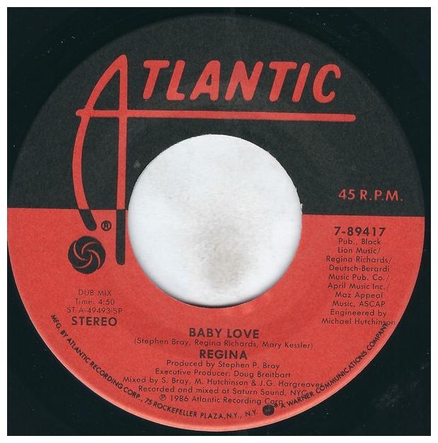 REGINA - BABY LOVE | 7" SINGLE VINILO USADO