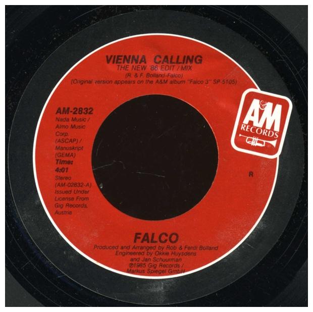 FALCO - VIENNA CALLING | 7" SINGLE USADO