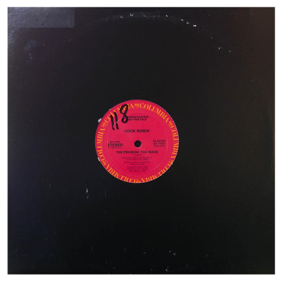 COCK ROBIN - THE PROMISE YOU MADE (PROMO) | 12" MAXI SINGLE USADO