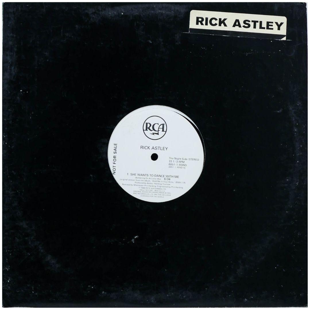 RICK ASTLEY - SHE WANTS TO DANCE WITH ME | 12" MAXI SINGLE USADO