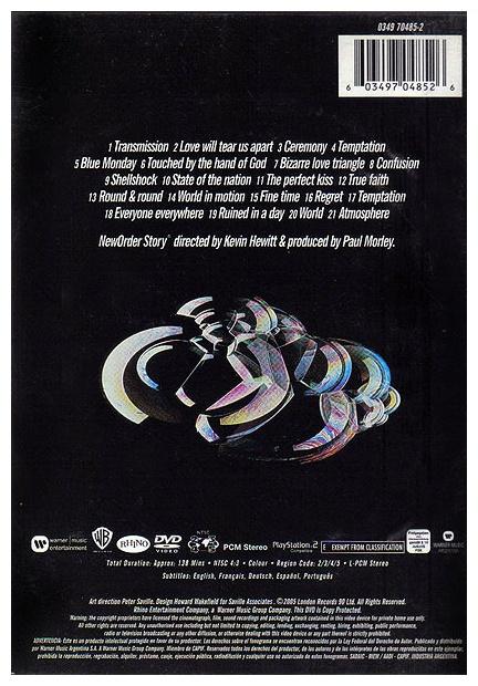 NEW ORDER - NEW ORDER STORY | DVD