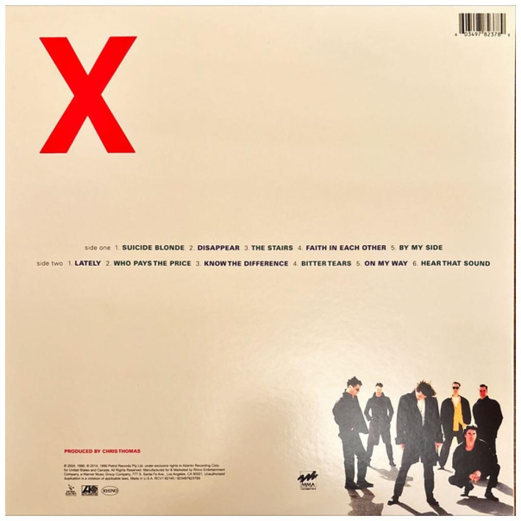 INXS - X (TRANSLUCENT RED VINYL) (ROCKTOBER) | VINILO