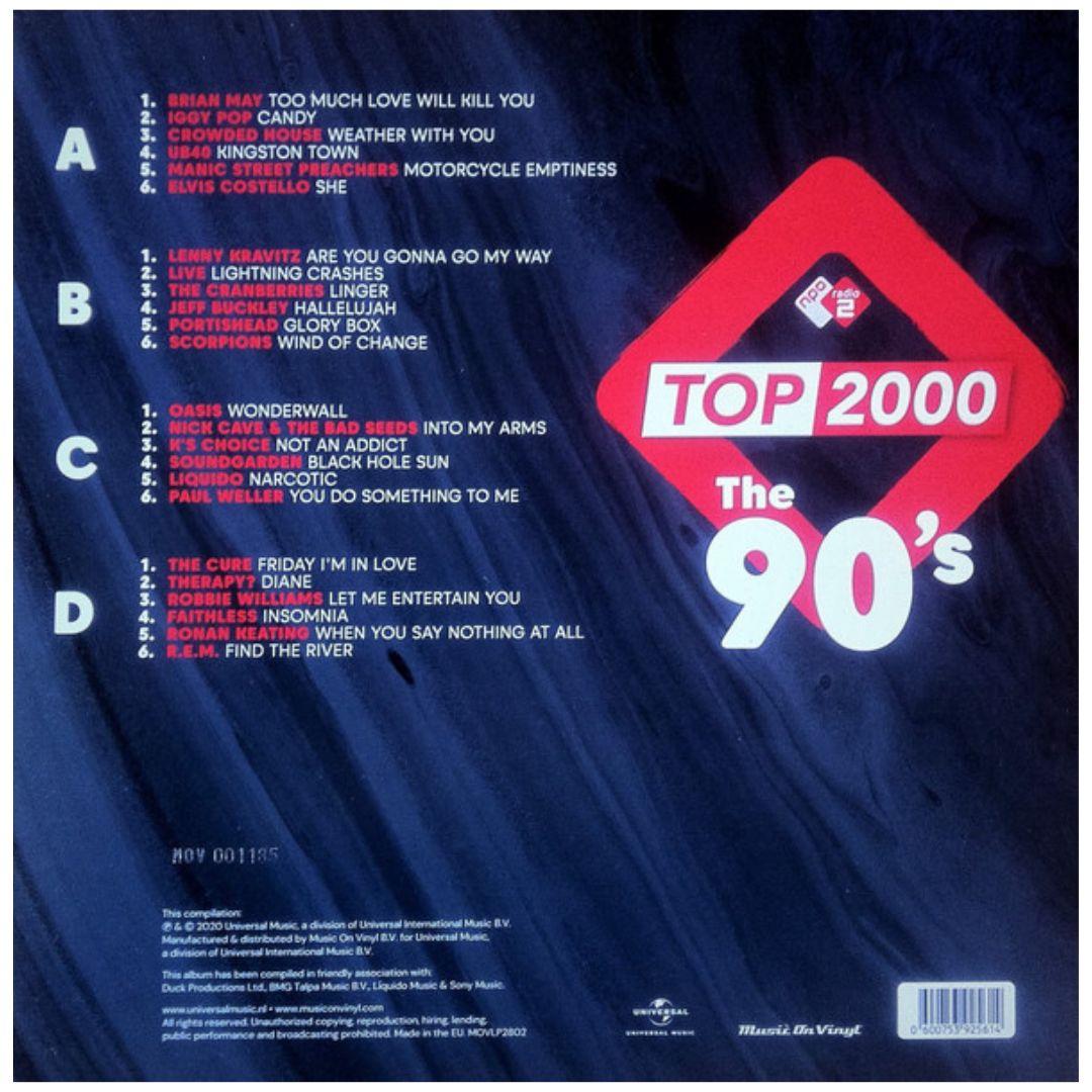 TOP 2000  THE 90S - VARIOS (2LP) | VINILO