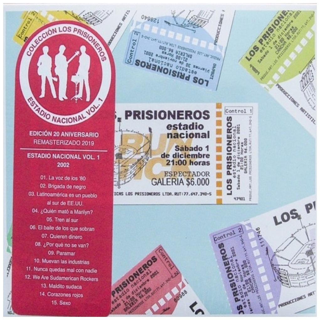LOS PRISIONEROS - ESTADIO NACIONAL VOL. 1 | CD