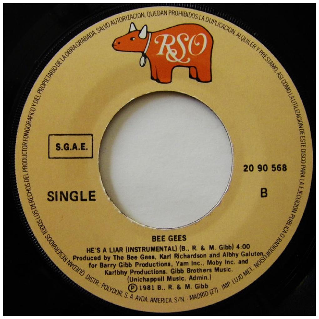 BEE GEES - HE'S A LIAR | 7" SINGLE USADO