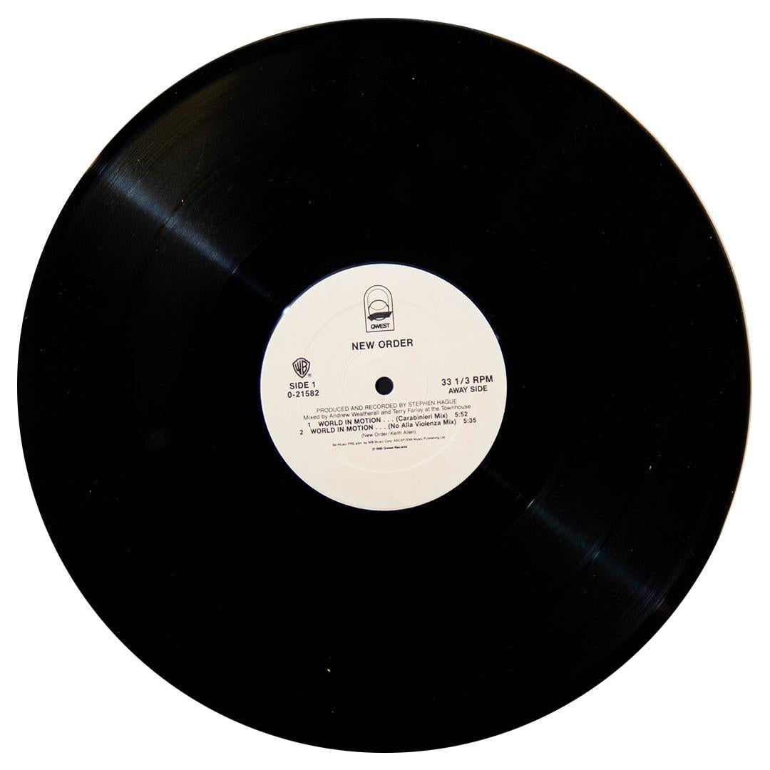 NEW ORDER - WORLD IN MOTION | 12" MAXI SINGLE USADO