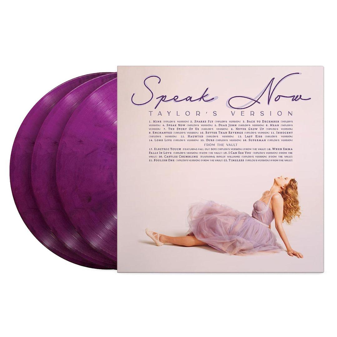 TAYLOR SWIFT - SPEAK NOW TAYLOR S VERSION (3LP) (PURPLE VINYL) | VINILO