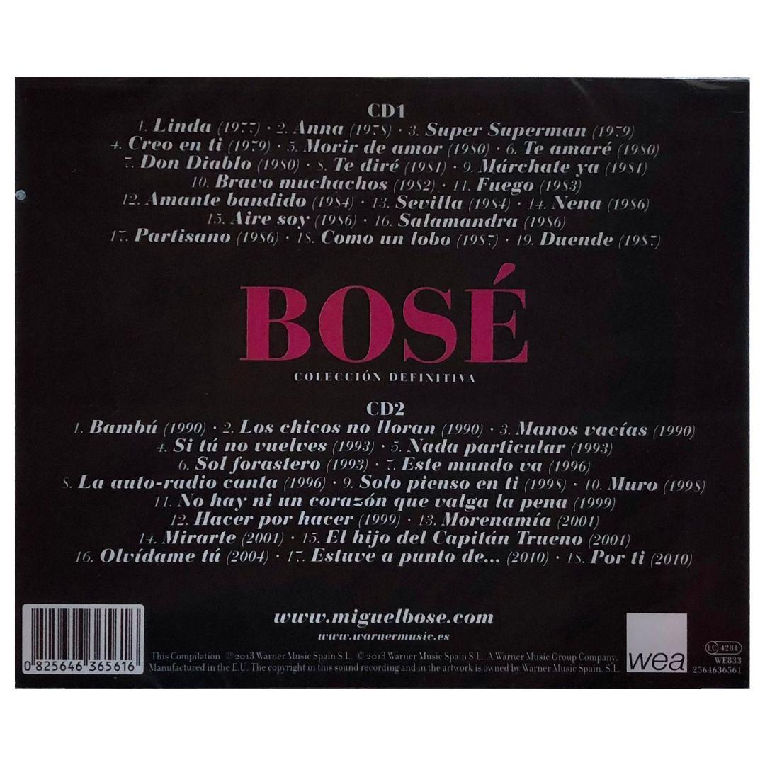 MIGUEL BOSE - COLECCION DEFINITIVA (2CD) | CD