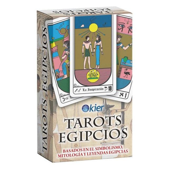 TAROTS EGIPCIOS (TAPA BLANDA) - KIER | LIBRO