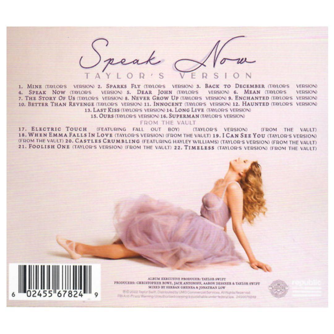 TAYLOR SWIFT - SPEAK NOW (TAYLOR S VERSION ) (2CD) | CD