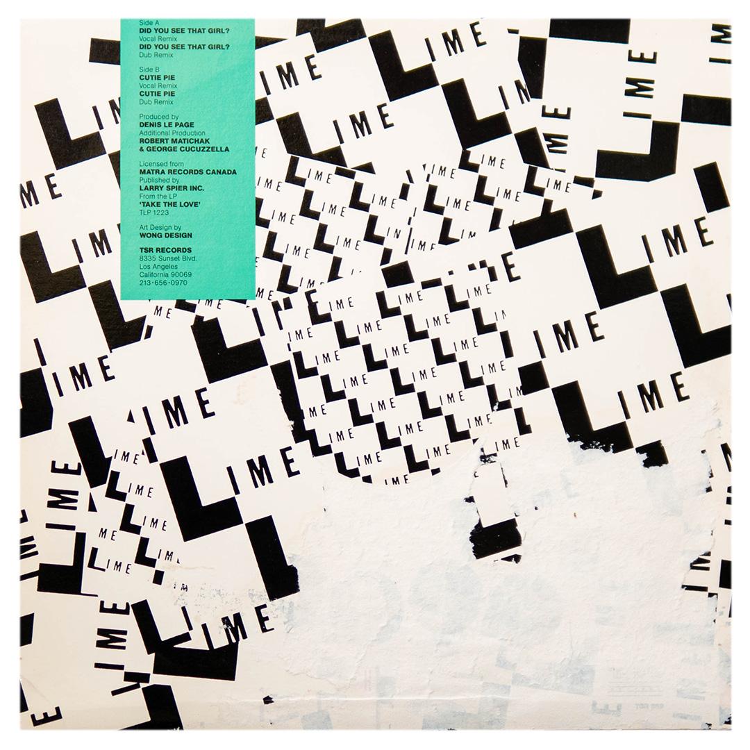 LIME - DID YOU SEE THAT GIRL? | 12" MAXI SINGLE USADO