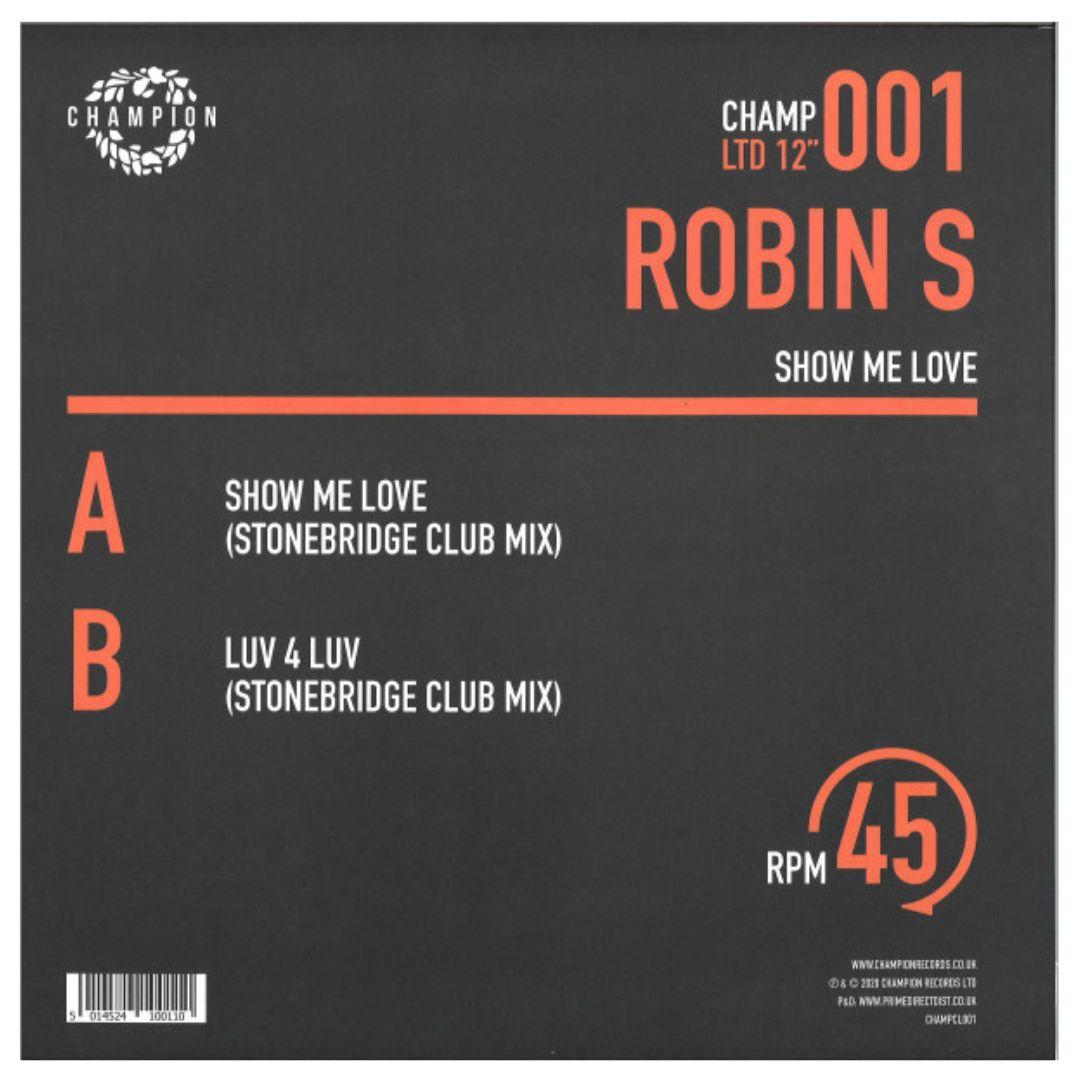 ROBIN S - SHOW ME LOVE | 12" MAXI SINGLE VINILO