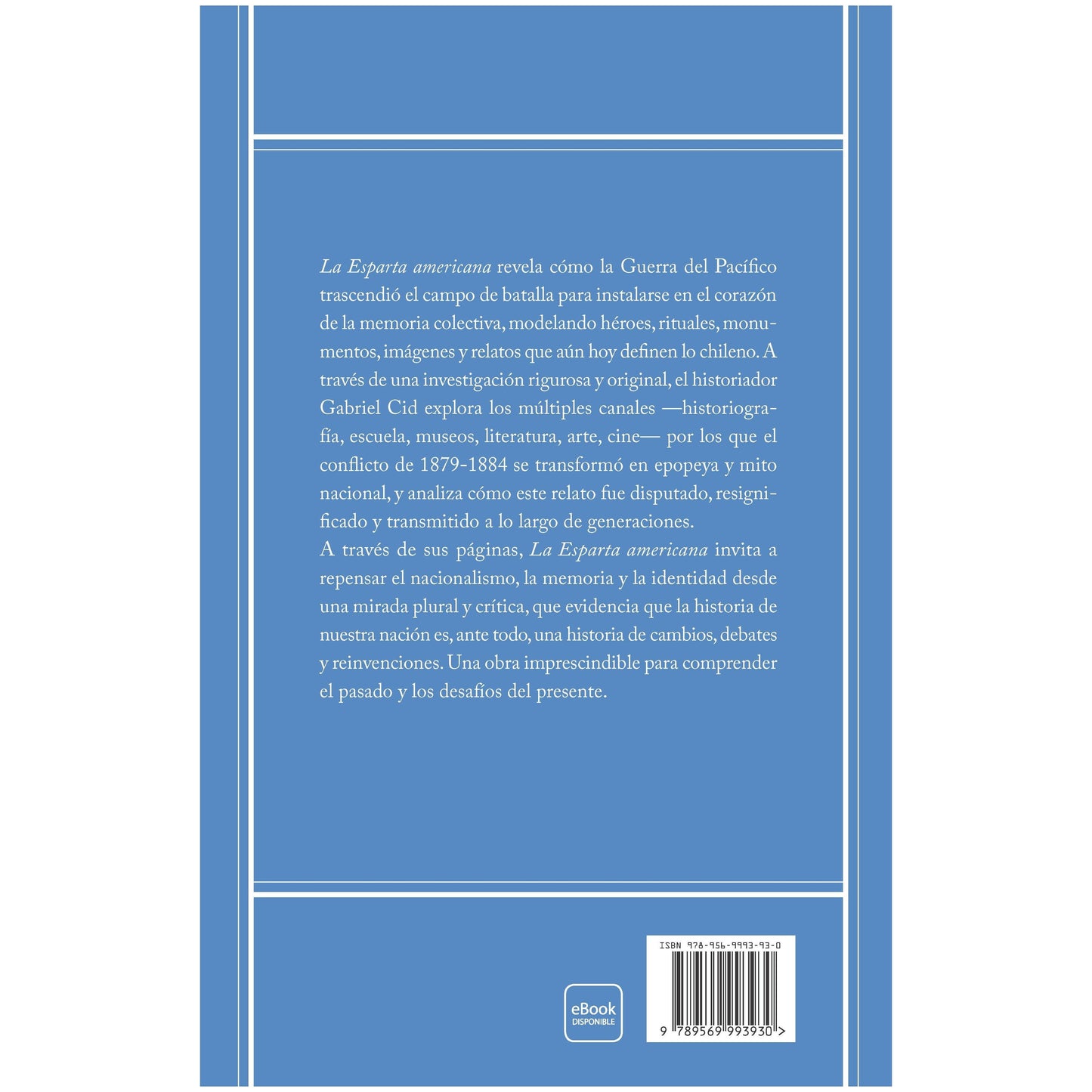 LA ESPARTA AMERICANA (TAPA BLANDA) - GABRIEL CID | LIBRO