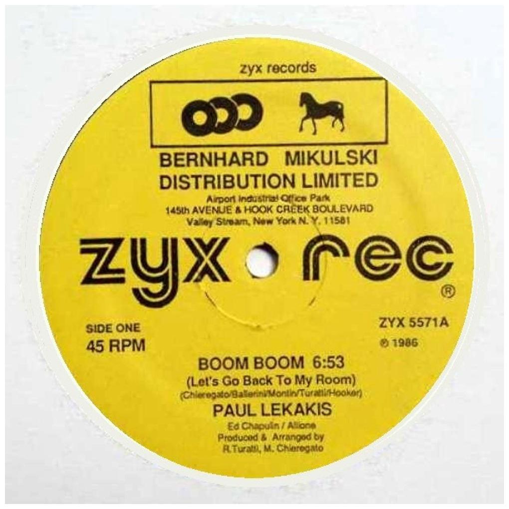 PAUL LEKAKIS - BOOM BOOM | 12" MAXI SINGLE VINILO USADO