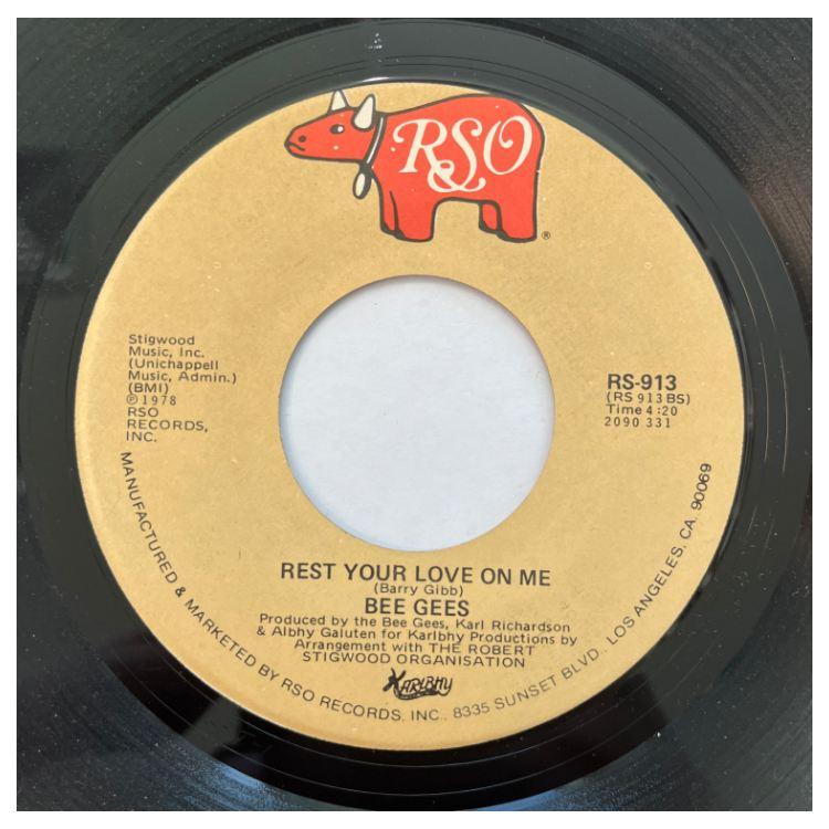 BEE GEES - TOO MUCH HEAVEN | 7" SINGLE VINILO USADO