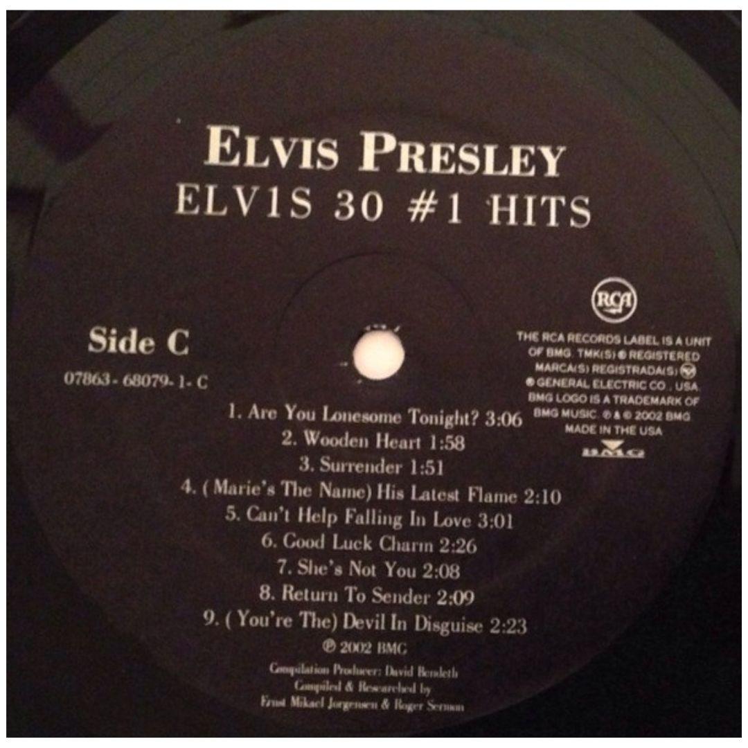 ELVIS PRESLEY - ELVIS 30 #1 HITS (2LP) | VINILO