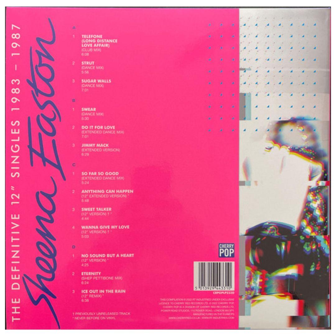SHEENA EASTON - DEFINITIVE 12 INCH SINGLES 1983-87(2LP)(PINK VINYL) | VINILO