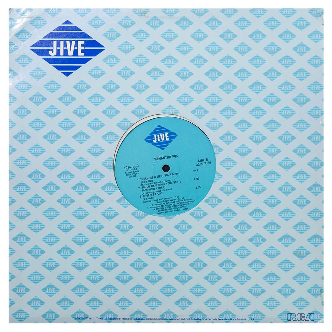 SAMANTHA FOX - TOUCH ME (I WANT YOUR BODY) | 12" MAXI SINGLE USADO