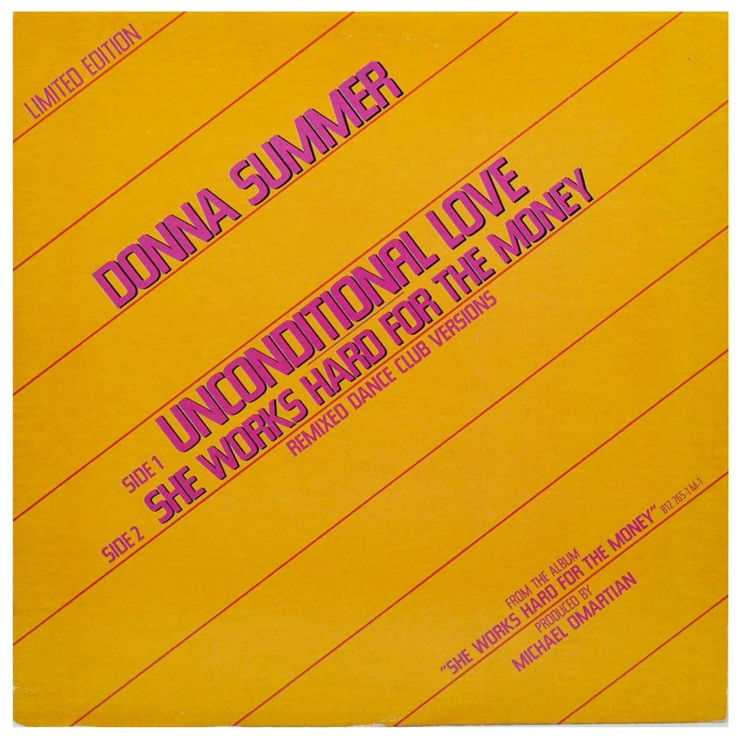 DONNA SUMMER - UNCONDITIONAL LOVE | 12" MAXI SINGLE USADO