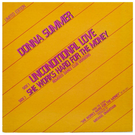 DONNA SUMMER  - UNCONDITIONAL LOVE | 12" MAXI SINGLE USADO