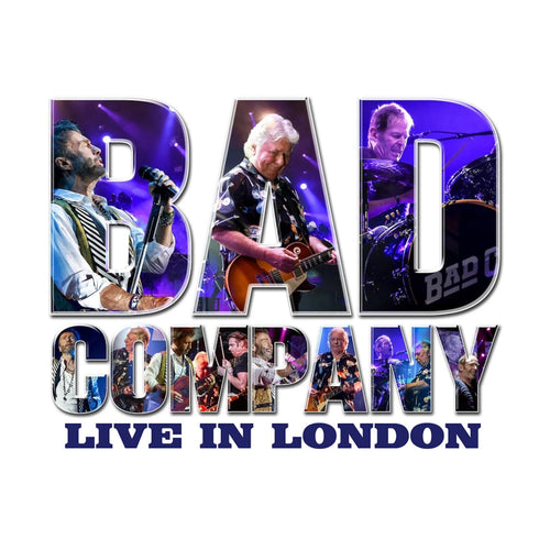 (PREVENTA) BAD COMPANY - LIVE IN LONDON (2LP) (BLUE VINYL) | VINILO