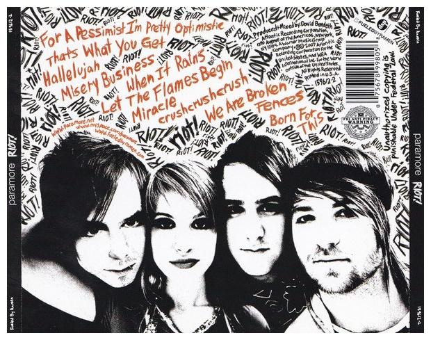 PARAMORE - RIOT! | CD