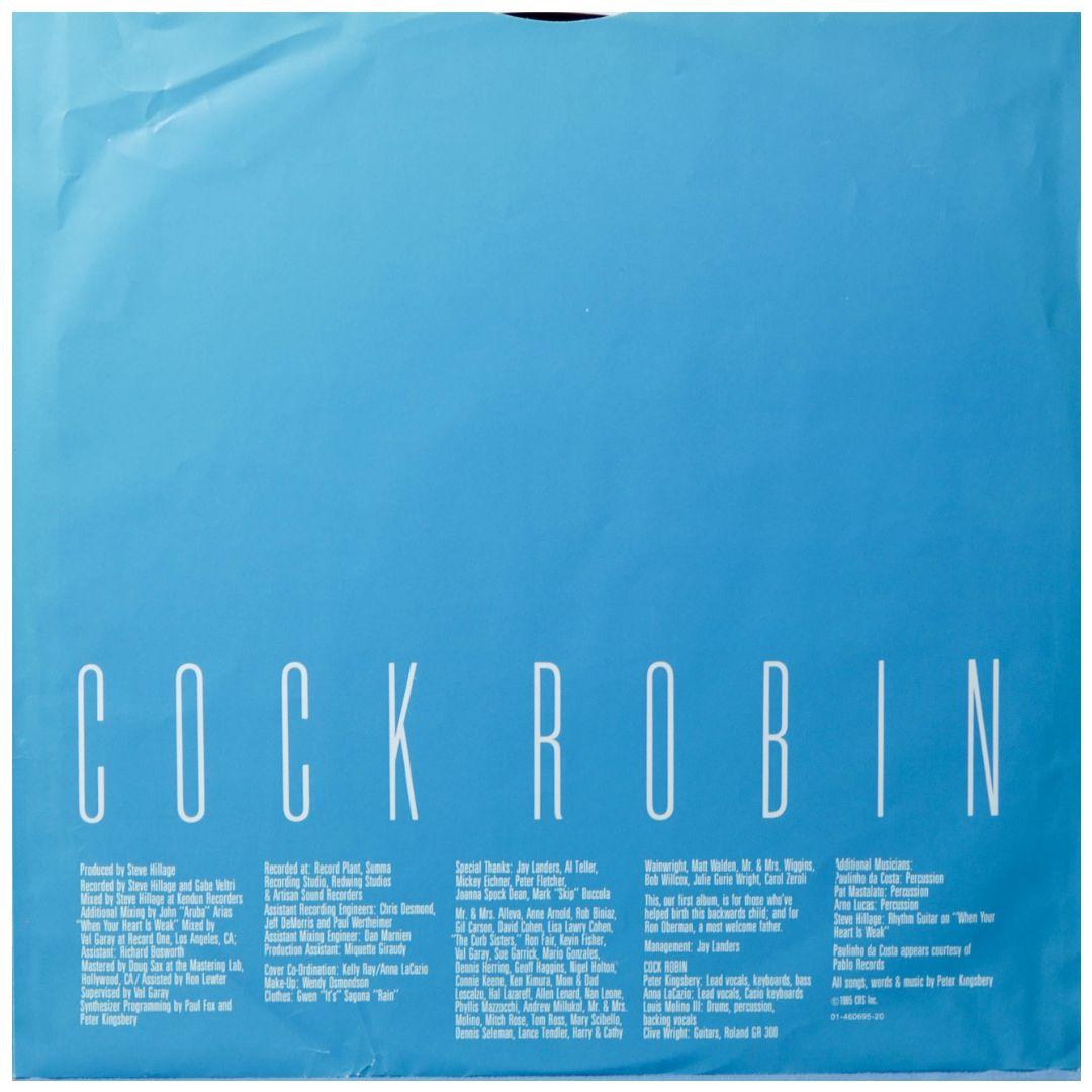 COCK ROBIN - COCK ROBIN | VINILO USADO