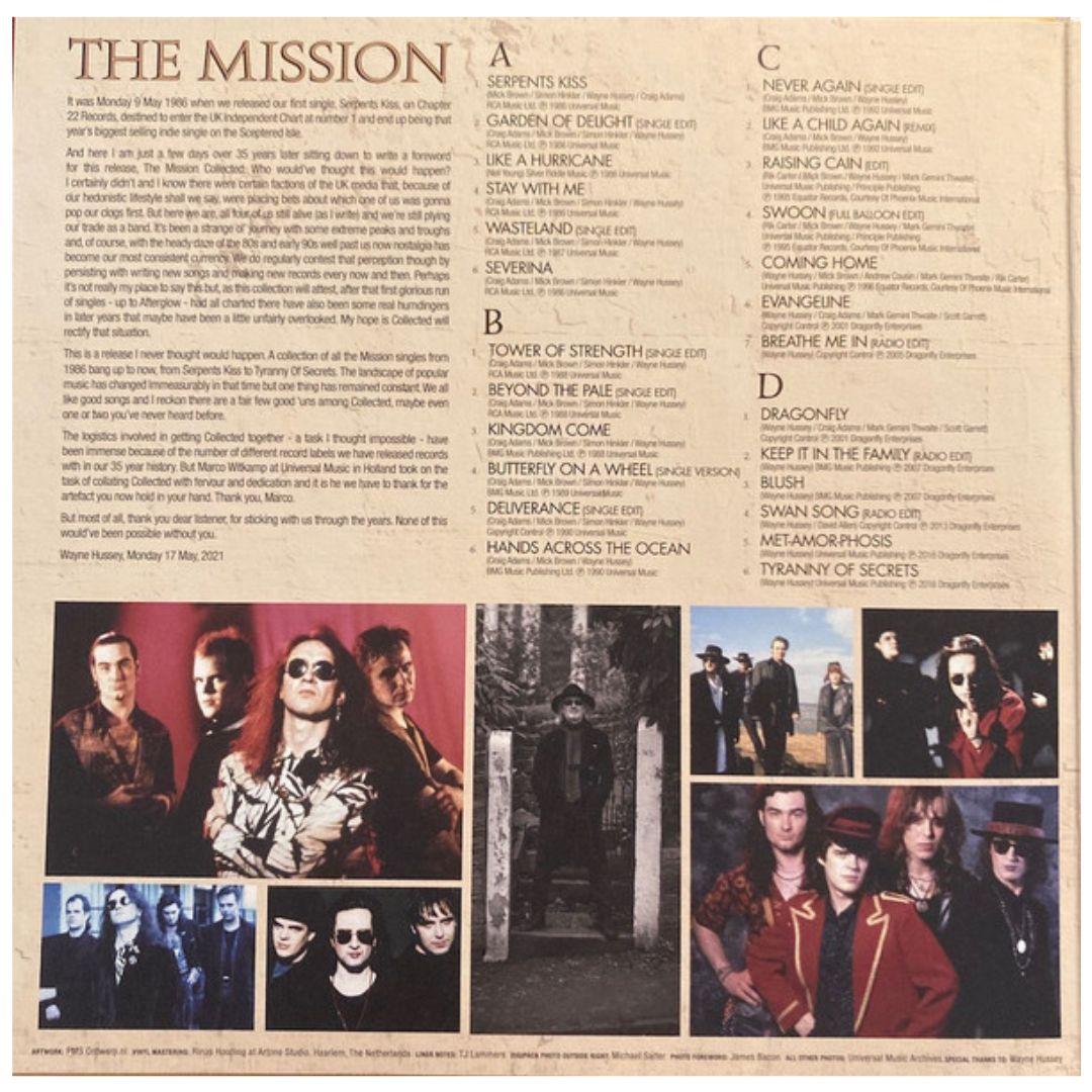 MISSION UK - COLLECTED (2LP) | VINILO