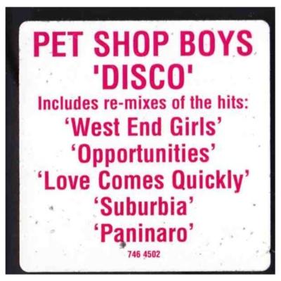 PET SHOP BOYS - DISCO REMIX ALBUM | CD