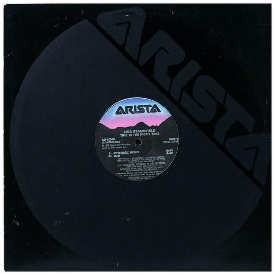 LISA STANSFIELD - THIS IS THE RIGHT TIME | 12" MAXI SINGLE USADO