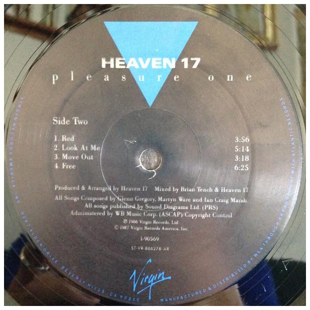 HEAVEN 17 - PLEASURE ONE | VINILO USADO