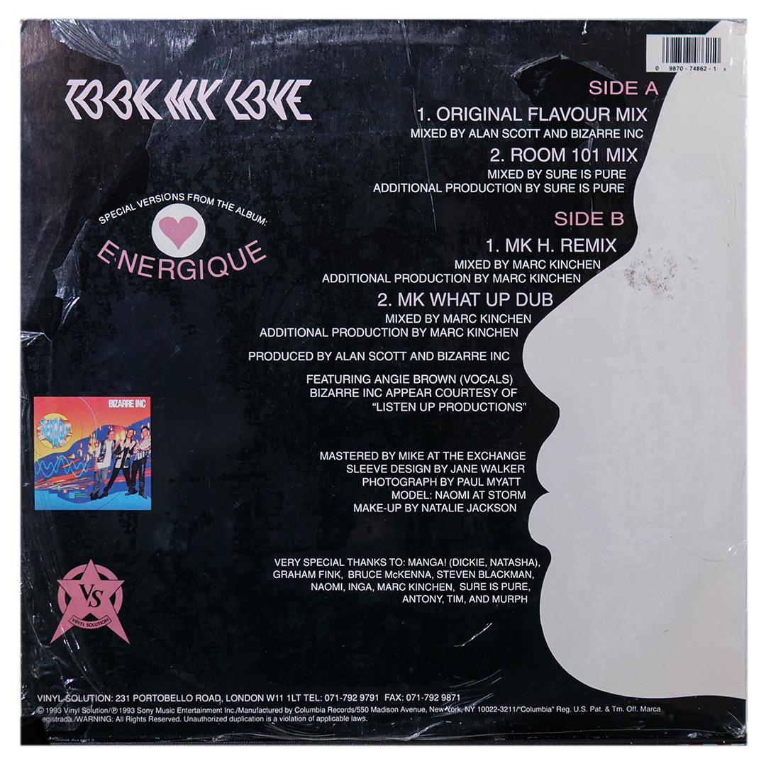 BIZARRE INC - TOOK MY LOVE | 12" MAXI SINGLE USADO