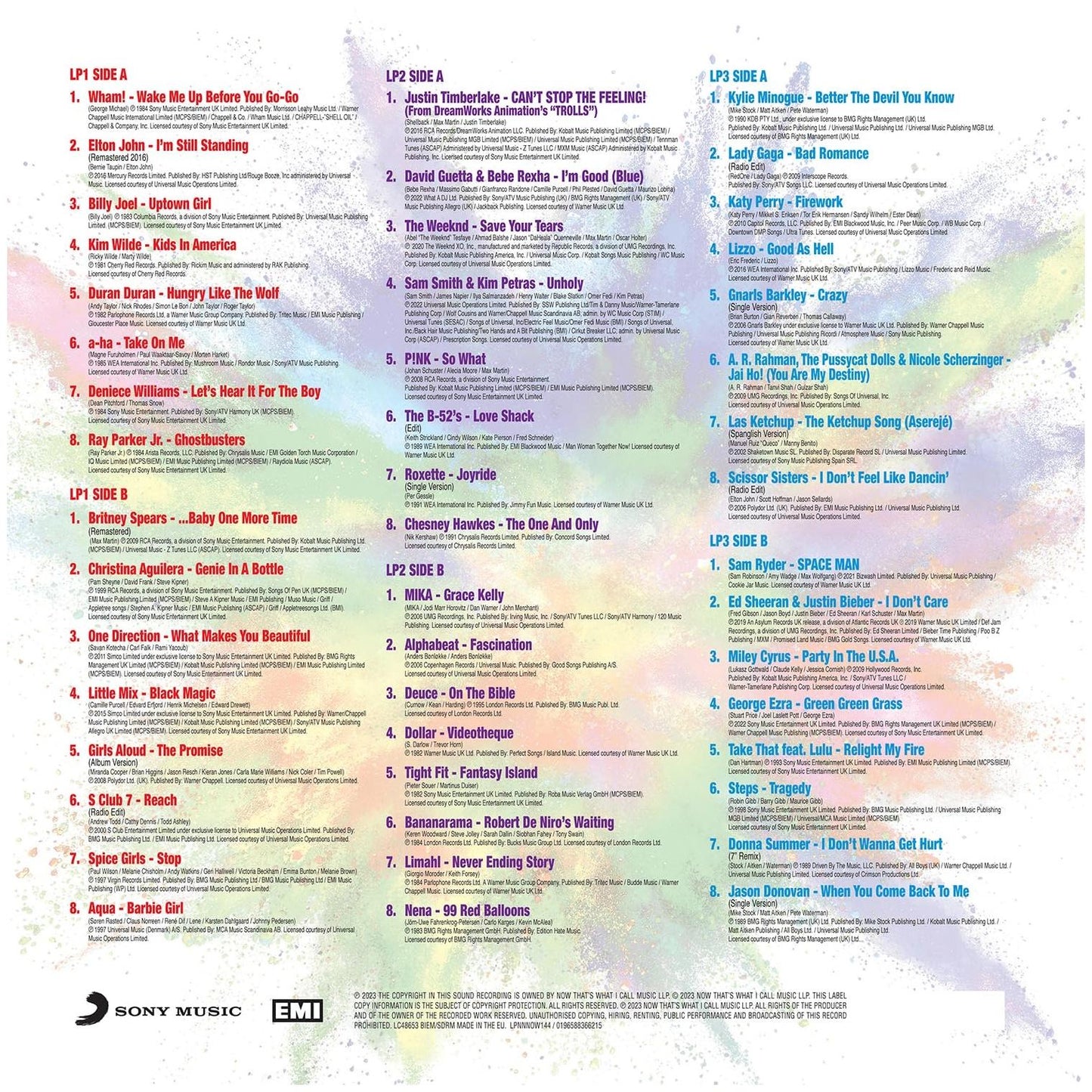 NOW POP GOLD - VARIOUS ARTIST (3LP) | VINILO