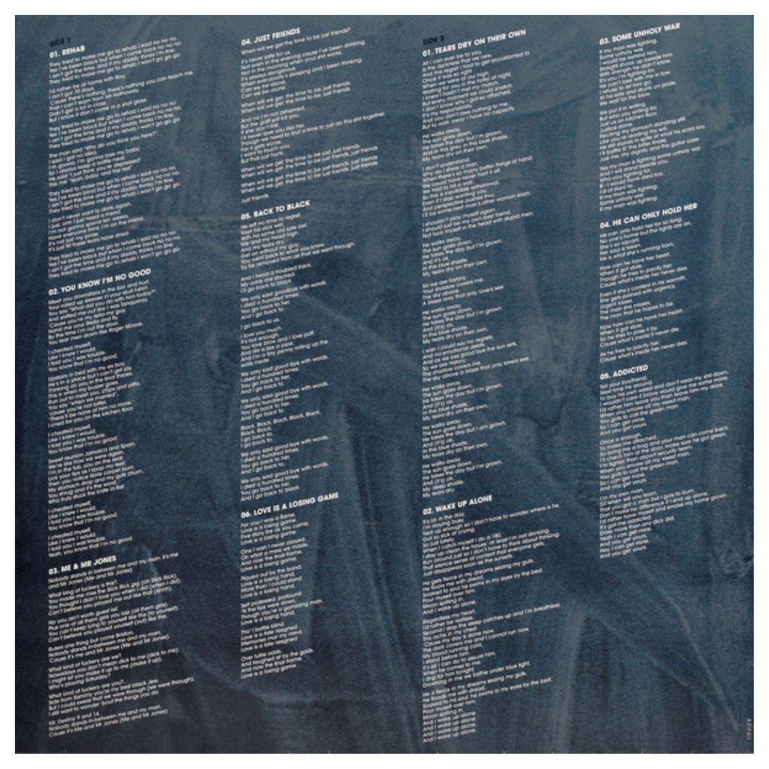 AMY WINEHOUSE - BACK TO BLACK | VINILO