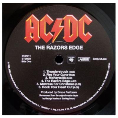 AC/DC - RAZORS EDGE (LIMITED EDITION) | VINILO