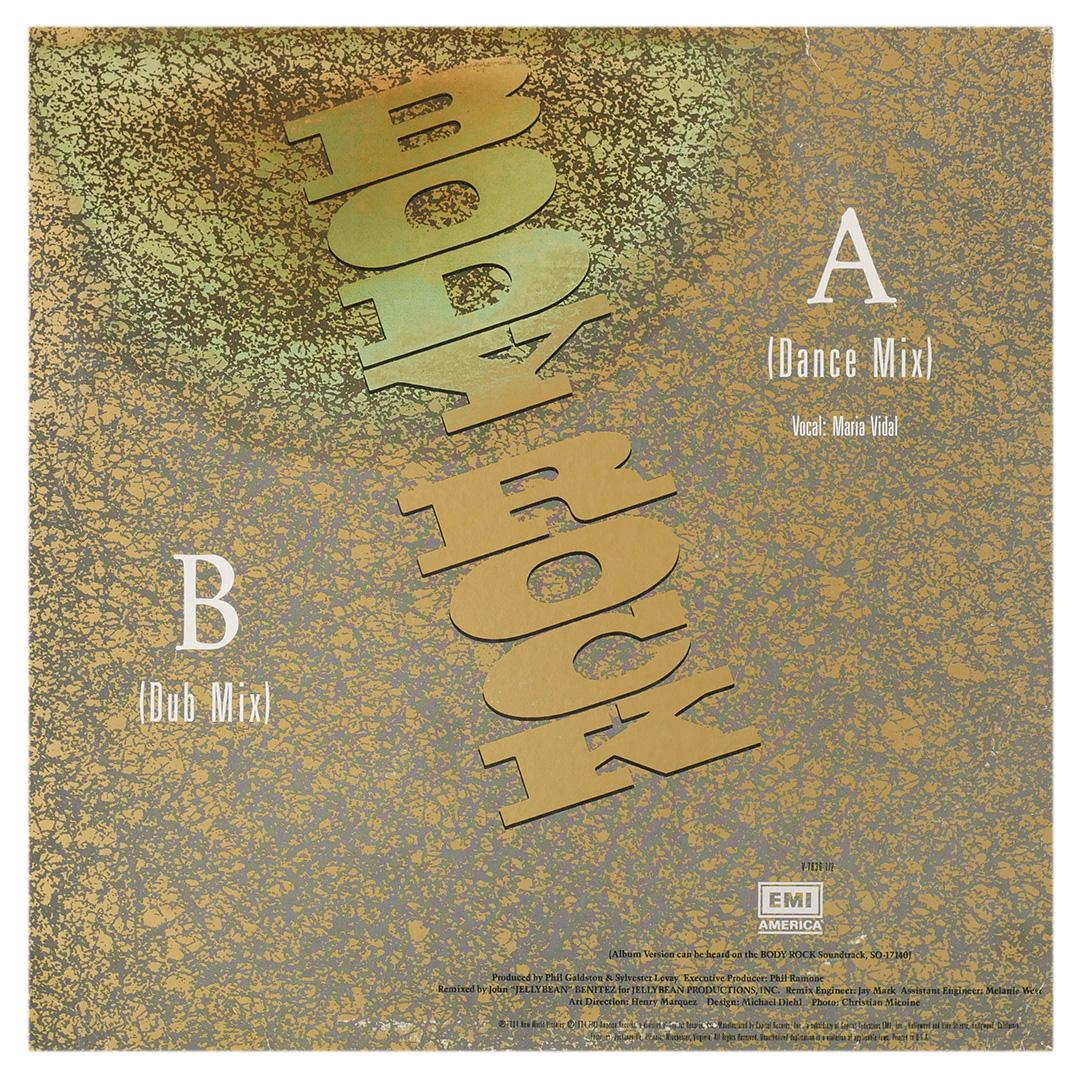 MARIA VIDAL - BODY ROCK | 12" MAXI SINGLE USADO